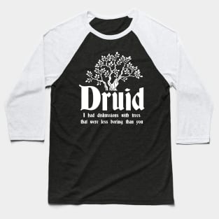 Pen and paper druid Baseball T-Shirt